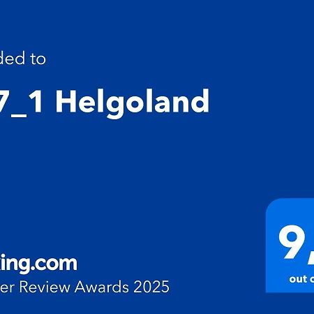 威廉港107_1 Helgoland公寓 外观 照片
